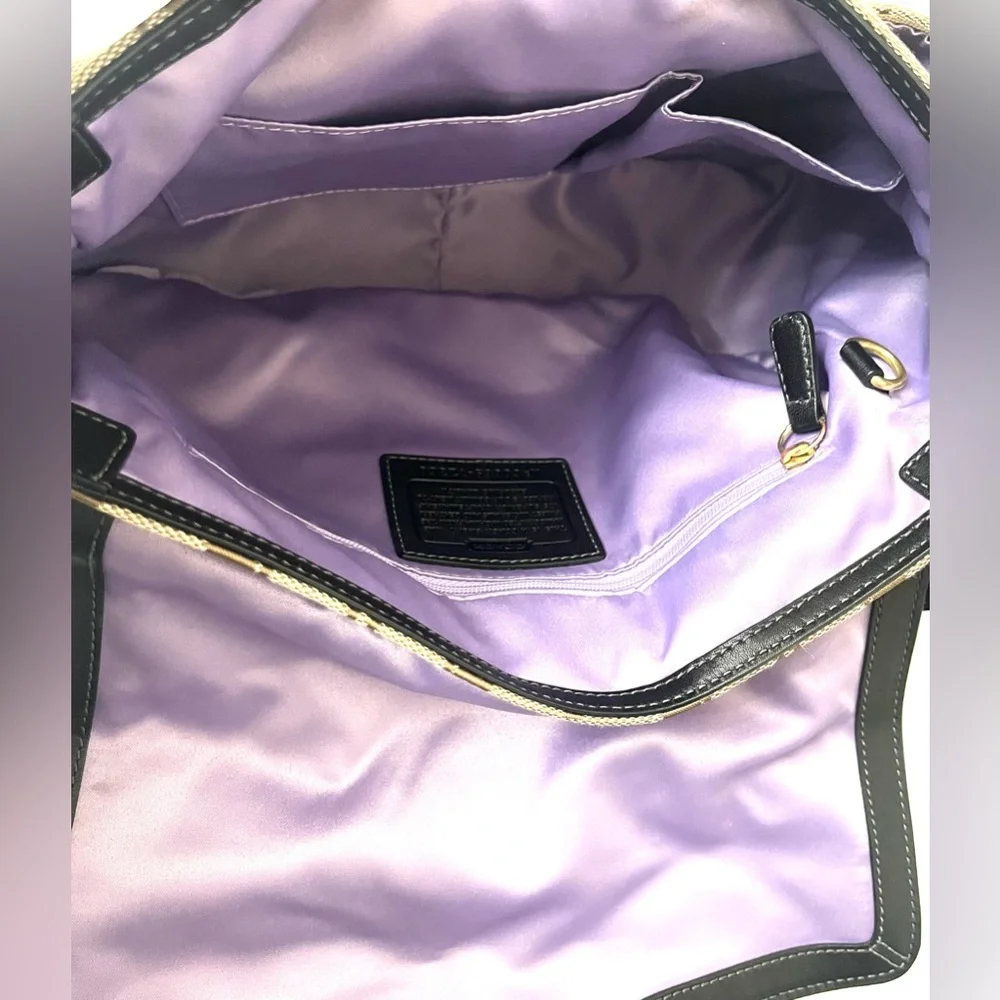 🖤 Y2K Authentic Coach Soho Signature Buckle Flap Shoulder Bag - Picture 13 of 16
